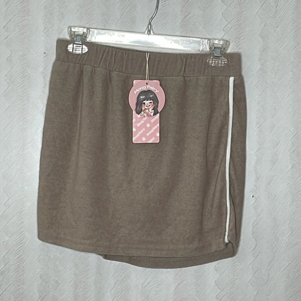 ❤️ 🆕 MENG FAIRY Terry Skort Size M